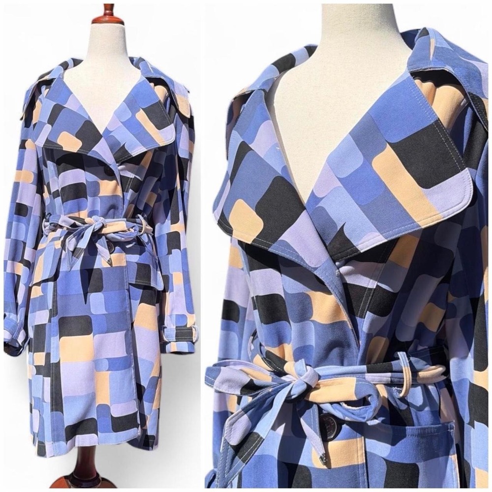 Vintage Albert Makali Trench Coat